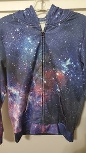 Boys Youth Galaxy Jackets Fleece